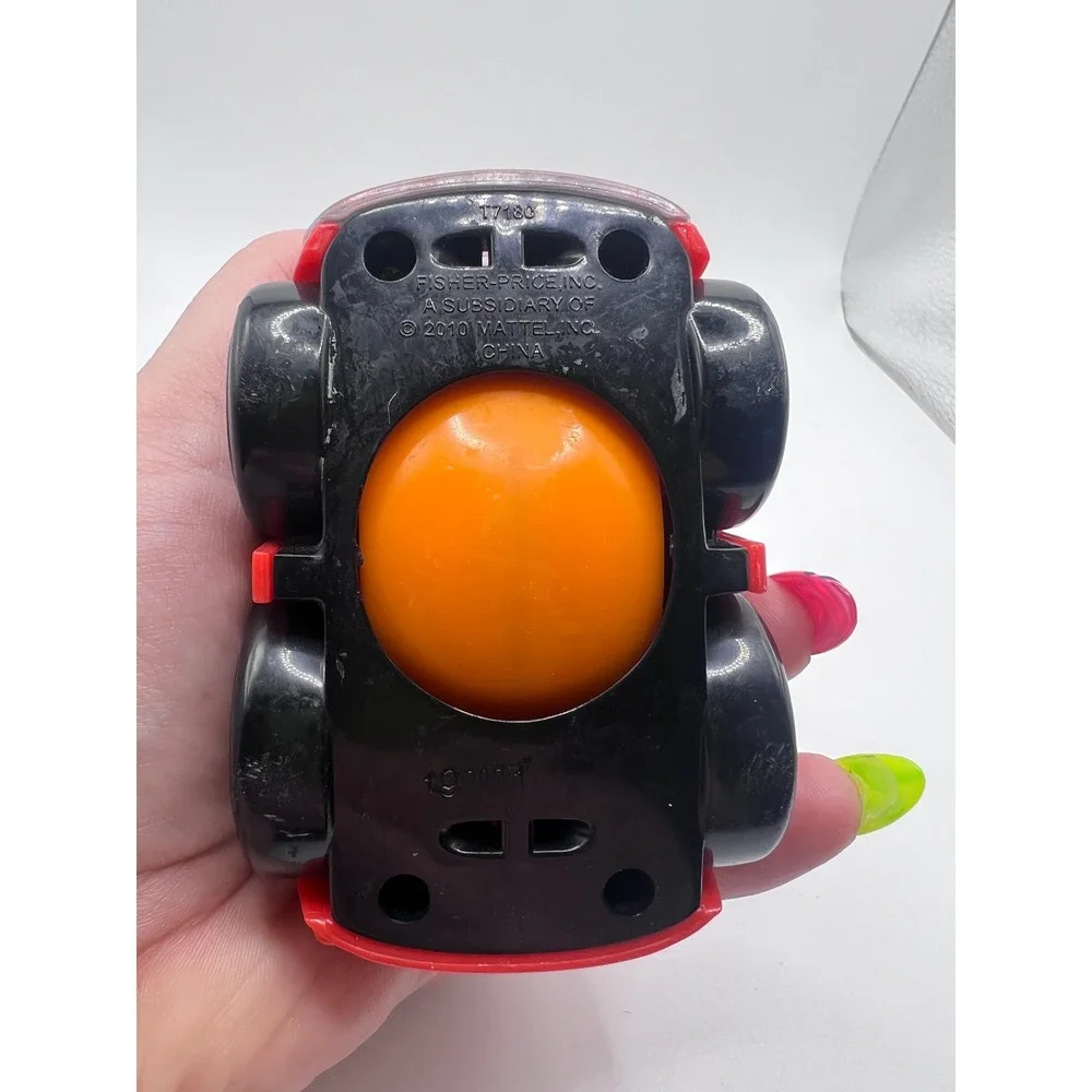 Fisher-Price Lil' Zoomers Racer Fire Truck 2010 Toddler Toy Vehicles Roller Ball